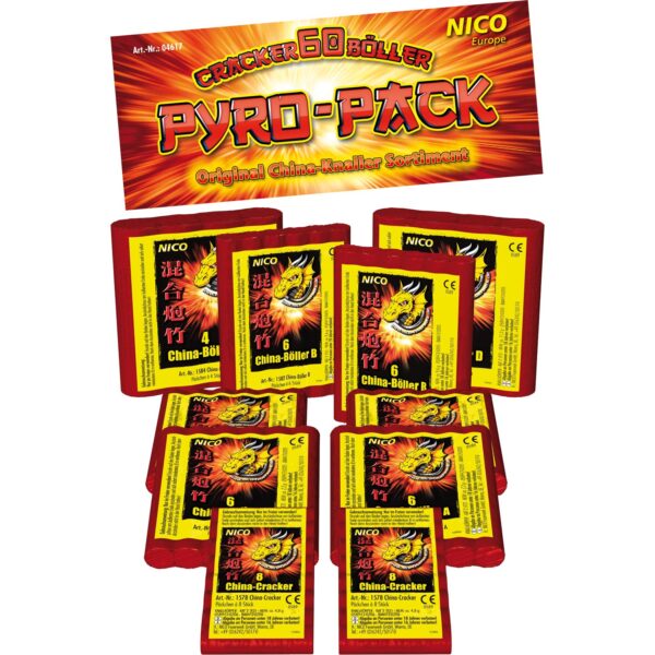Pyro-Pack Knallsortiment 60 Teile (NICO)