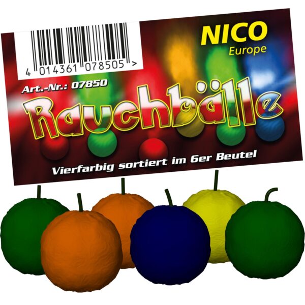 Rauchbälle 6er Beutel (NICO)