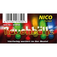 Rauchbälle 6er Beutel (NICO) – Bild 2