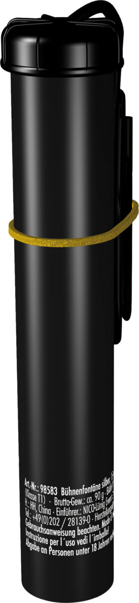 Bühnenfontaine 60 sec. 3m silber raucharm (NICO)