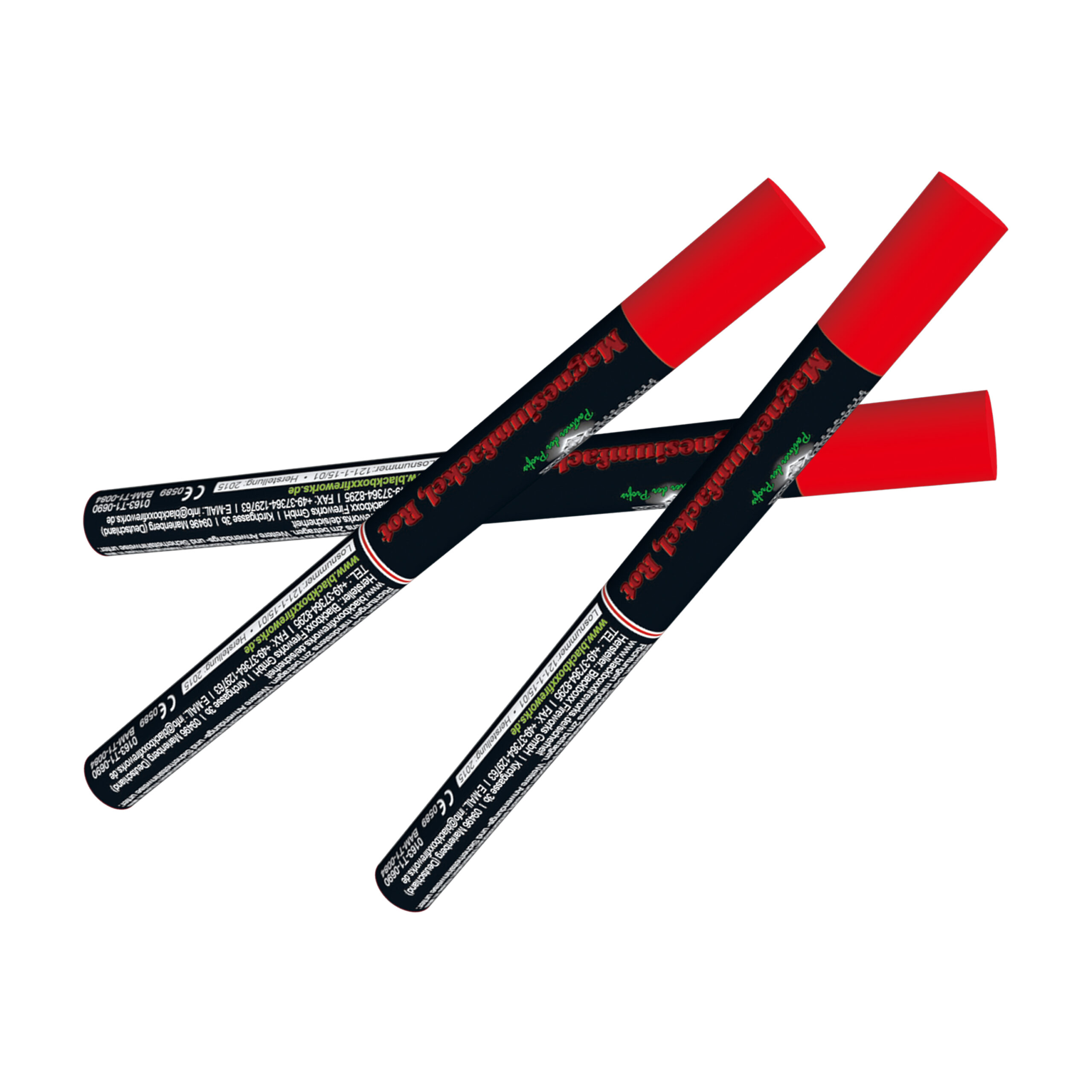 Magnesiumfackel ROT 60sec. (BlackBoxx)