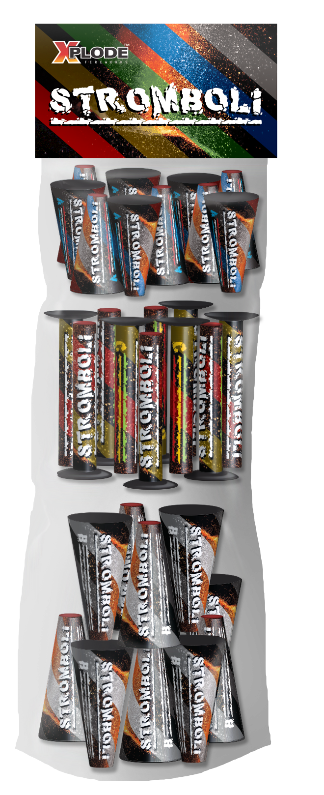 Stromboli Leuchtsortiment (XPLODE)
