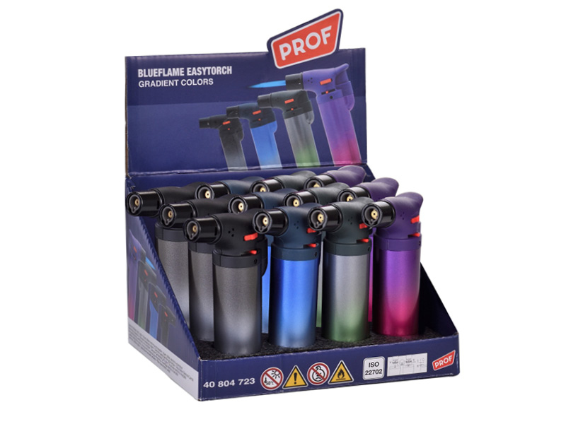 Sturmfeuerzeug Gradient – blaue Flamme, verschiedene Farben – Bild 3