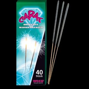 Carat Wunderkerzen 17 cm (WECO)