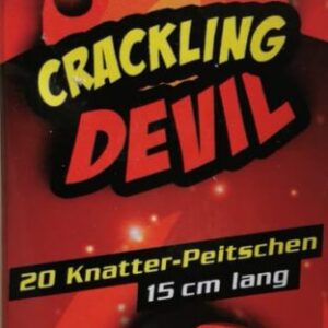 Crackling Devil 20 Knatter Peitschen 15 cm plastikfrei (Nico)
